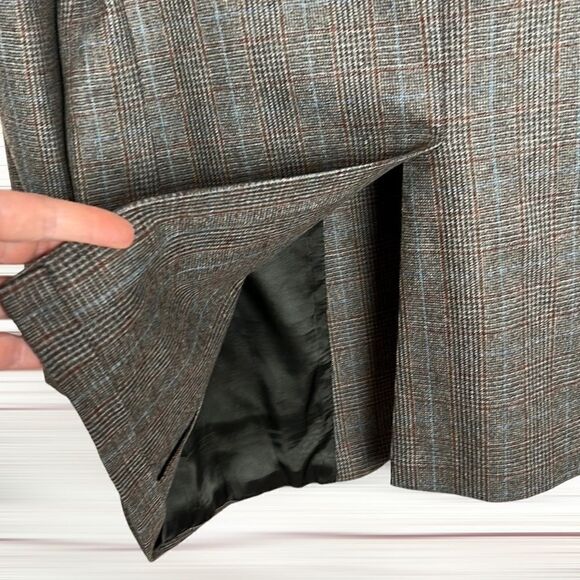 Brooks Brothers Vintage Glen Check Single Breasted Blazer Sport Coat 41R - Picture 11 of 16